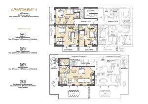 Půdorys ubytování Luxury Apartment Monte Carlo