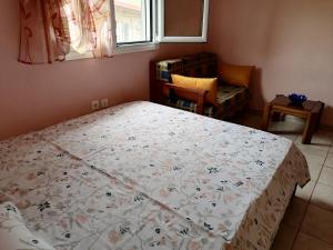 Postel nebo postele na pokoji v ubytování Αξέχαστη διαμονή - Unforgettable accommodation