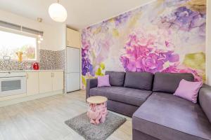 Χώρος καθιστικού στο Lime weekendhouse 1-2