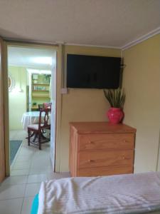 Televisyen dan/atau pusat hiburan di Spiceisle Mint Tiny Living