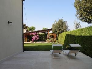 Zahrada ubytování B&B "Corte San Tomaso"