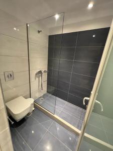 Kúpeľňa v ubytovaní Mykonian Tramonti Villas