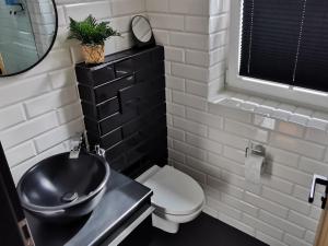 Kúpeľňa v ubytovaní Dworcowa Centrum Apartament
