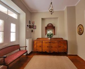 Χώρος καθιστικού στο Mansion with Garden
