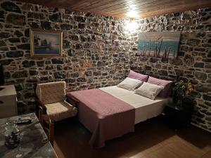 Postel nebo postele na pokoji v ubytování Mountain House
