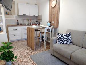 Kuchyňa alebo kuchynka v ubytovaní Ragusa exclusive flat with terrace & BBQ