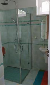 Koupelna v ubytování Apartmán Soběslav