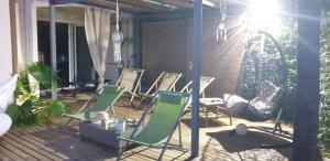 Zahrada ubytování VILLA CAP détente et SPA