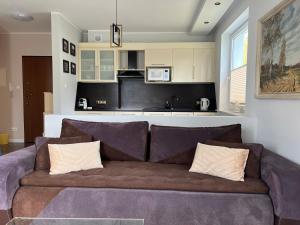 Kuchyňa alebo kuchynka v ubytovaní Apartament Przy Plaży
