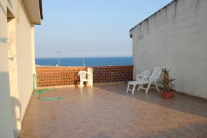 A general sea view or a sea view taken from a panziókat