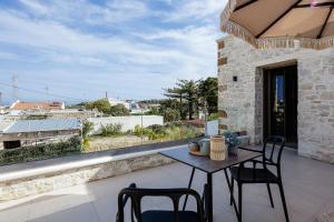 Balkón nebo terasa v ubytování Stone Project Villa
