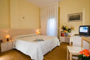 TV a/nebo společenská místnost v ubytování Hotel B&B Risorta