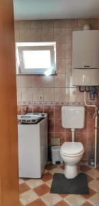 Koupelna v ubytování Apartman Anita