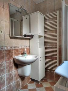 Koupelna v ubytování Apartman Anita