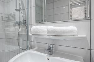 Koupelna v ubytování Meer Appartement