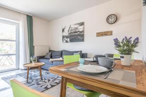 Posezení v ubytování Meer Appartement