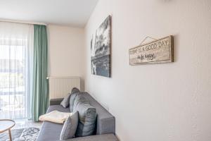 Posezení v ubytování Meer Appartement
