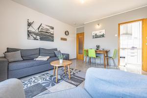 Posezení v ubytování Meer Appartement