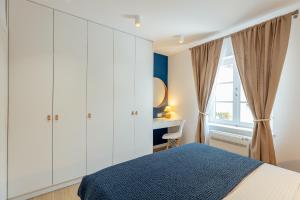 Ліжко або ліжка в номері Magnolia Apartments 2 Herceg Novi