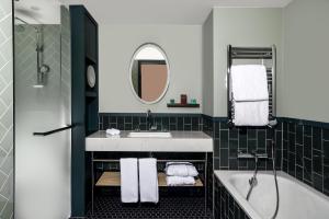 Koupelna v ubytování Boutique Hotel Seidenhof + 37 fotografií