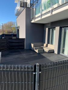 Balkon lub taras w obiekcie Apartamenty Danka
