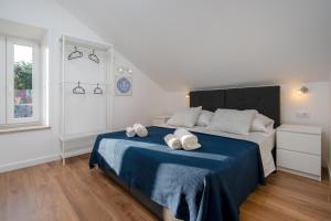 Posteľ alebo postele v izbe v ubytovaní Villa Diklic + 26 fotografií