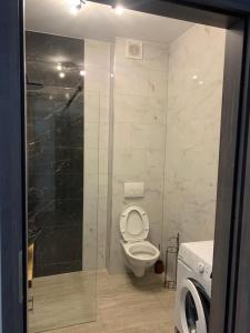 Łazienka w obiekcie Apartamenty Danka