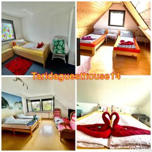 Postel nebo postele na pokoji v ubytování Tarida`Guesthouse
