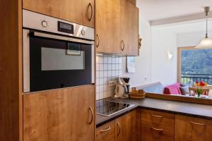 Kuchyň nebo kuchyňský kout v ubytování Thusnelda Apartment A