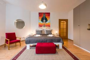 Postel nebo postele na pokoji v ubytování Apartment CHOPIN