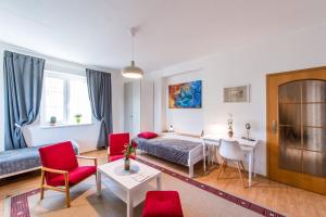 Posezení v ubytování Apartment CHOPIN
