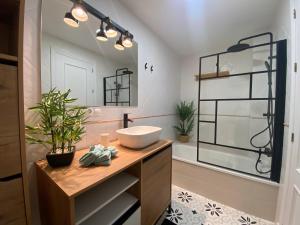 Łazienka w obiekcie Apartamento Rural La Leyenda
