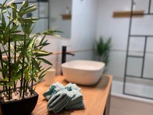 Łazienka w obiekcie Apartamento Rural La Leyenda