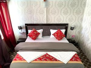 Pangong Delight Camps and Cottages客房内的一张或多张床位