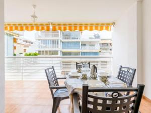 Balkón nebo terasa v ubytování Apartment Entreplayas - Morro de Gos by Interhome