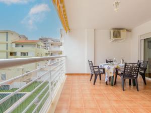 Balkón nebo terasa v ubytování Apartment Entreplayas - Morro de Gos by Interhome