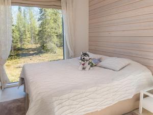 Ένα ή περισσότερα κρεβάτια σε δωμάτιο στο Holiday Home Holy lake rantasauna by Interhome +13 φωτογραφίες