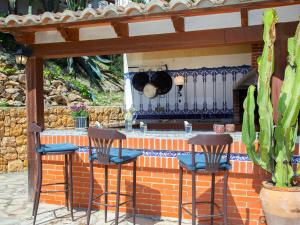 Balkón alebo terasa v ubytovaní Holiday Home Fleur by Interhome