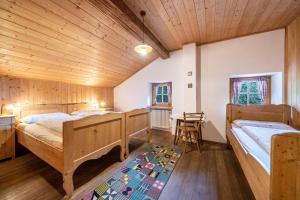 Posteľ alebo postele v izbe v ubytovaní Mayrhof Apartment Tanne