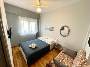 Postel nebo postele na pokoji v ubytování Luxury Flat in Hilton, 3' from metro, VFM!