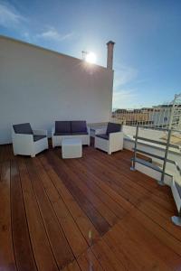Μπαλκόνι ή βεράντα στο Apartment Daydreaming by Interhome