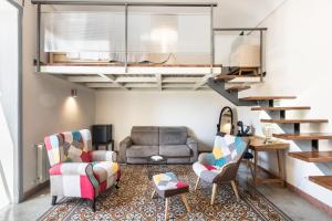 Istumisnurk majutusasutuses Guest House Aurispa