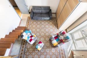 Istumisnurk majutusasutuses Guest House Aurispa