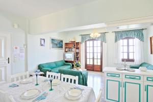 Posezení v ubytování Villa Alexandros