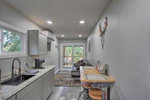 A kitchen or kitchenette at Unique Container Studio with Deck and Fire Pit!