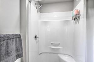 A bathroom at Unique Container Studio with Deck and Fire Pit!
