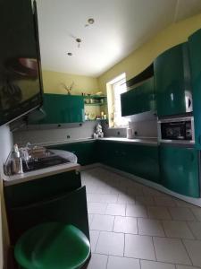 Kuchyň nebo kuchyňský kout v ubytování Guest House Krista