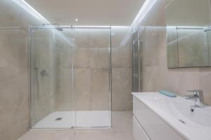 A bathroom at Brera Premium Apartment near Duomo Wifi