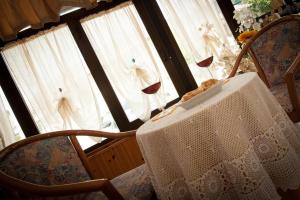 Posezení v ubytování Albergo Ristorante il Fungo