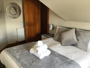 Postel nebo postele na pokoji v ubytování Stratheyre